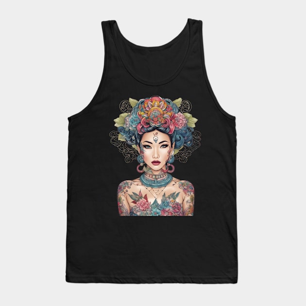 Shanghai Girl Tank Top by animegirlnft